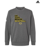 Holt Jr Rams Basketball Eat Sleep - Mens Adidas Crewneck
