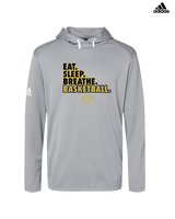 Holt Jr Rams Basketball Eat Sleep - Mens Adidas Hoodie