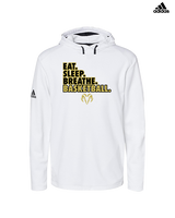 Holt Jr Rams Basketball Eat Sleep - Mens Adidas Hoodie