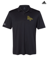 Holt Jr Rams Basketball Eat Sleep - Mens Adidas Polo