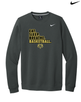 Holt Jr Rams Basketball Eat Sleep - Mens Nike Crewneck