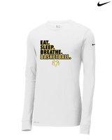 Holt Jr Rams Basketball Eat Sleep - Mens Nike Longsleeve