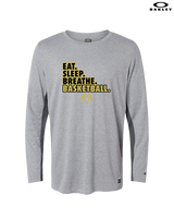 Holt Jr Rams Basketball Eat Sleep - Mens Oakley Longsleeve