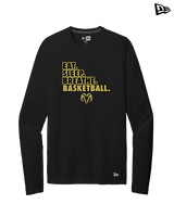 Holt Jr Rams Basketball Eat Sleep - New Era Performance Long Sleeve