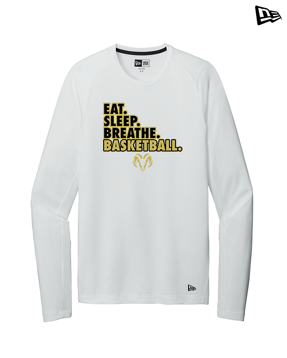 Holt Jr Rams Basketball Eat Sleep - New Era Performance Long Sleeve