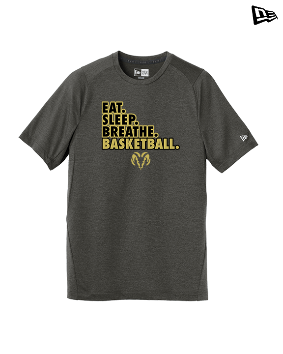Holt Jr Rams Basketball Eat Sleep - New Era Performance Shirt