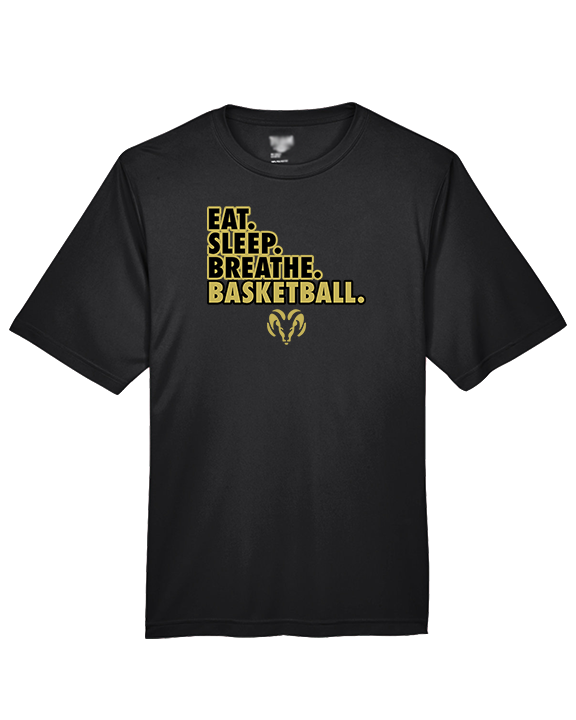 Holt Jr Rams Basketball Eat Sleep - Performance Shirt