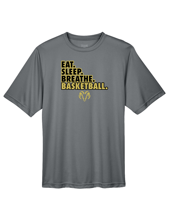 Holt Jr Rams Basketball Eat Sleep - Performance Shirt