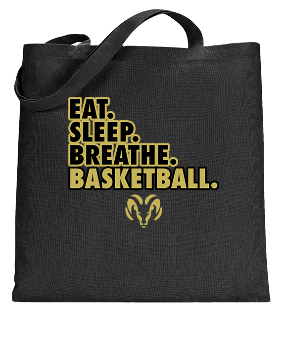 Holt Jr Rams Basketball Eat Sleep - Tote