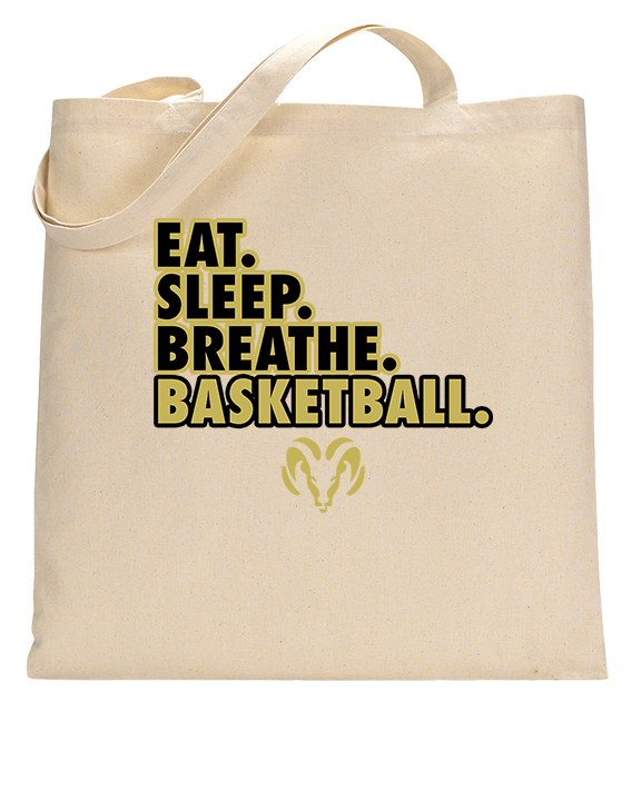 Holt Jr Rams Basketball Eat Sleep - Tote
