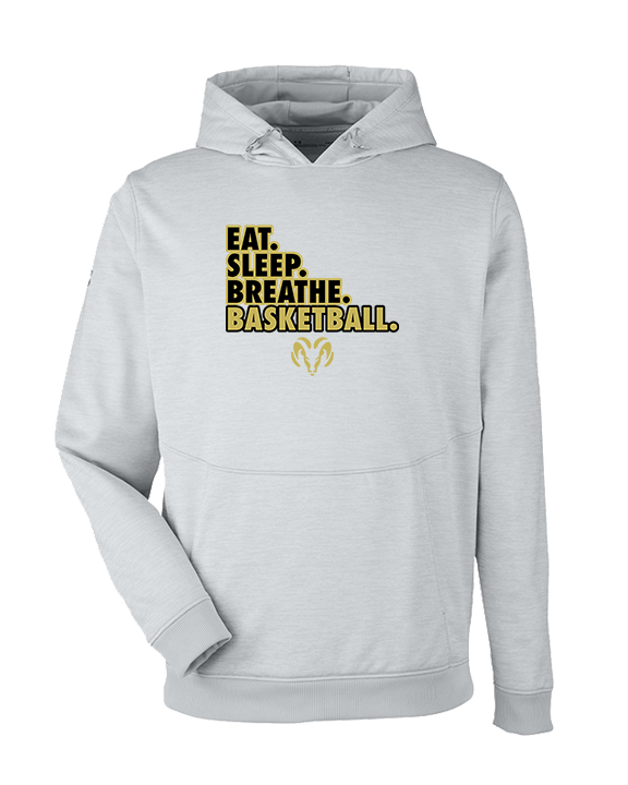 Holt Jr Rams Basketball Eat Sleep - Under Armour Mens Storm Fleece