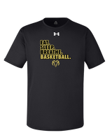 Holt Jr Rams Basketball Eat Sleep - Under Armour Mens Team Tech T-Shirt