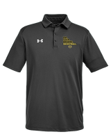 Holt Jr Rams Basketball Eat Sleep - Under Armour Mens Tech Polo