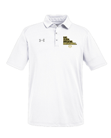 Holt Jr Rams Basketball Eat Sleep - Under Armour Mens Tech Polo