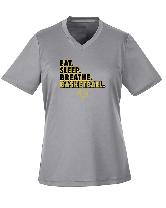 Holt Jr Rams Basketball Eat Sleep - Womens Performance Shirt