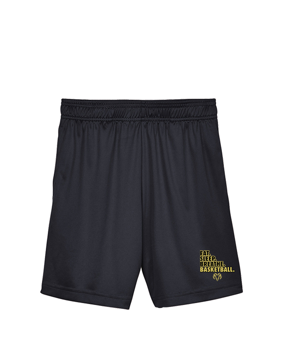 Holt Jr Rams Basketball Eat Sleep - Youth Training Shorts