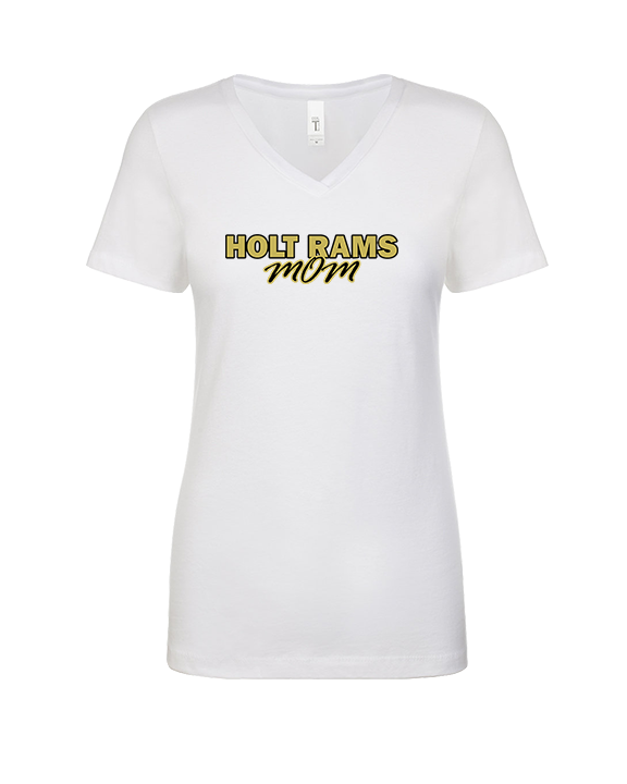 Holt Jr Rams Basketball Mom - Womens Vneck