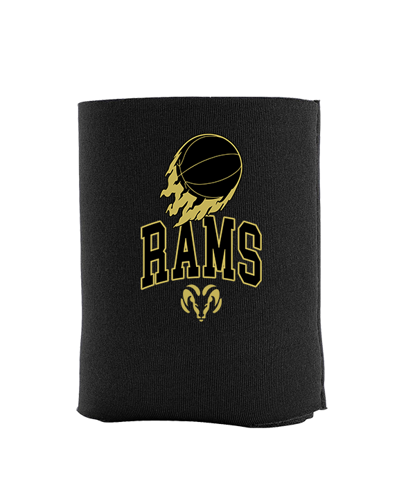 Holt Jr Rams Basketball On Fire - Koozie