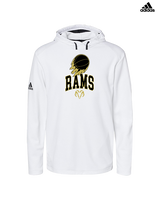 Holt Jr Rams Basketball On Fire - Mens Adidas Hoodie