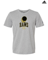 Holt Jr Rams Basketball On Fire - Mens Adidas Performance Shirt