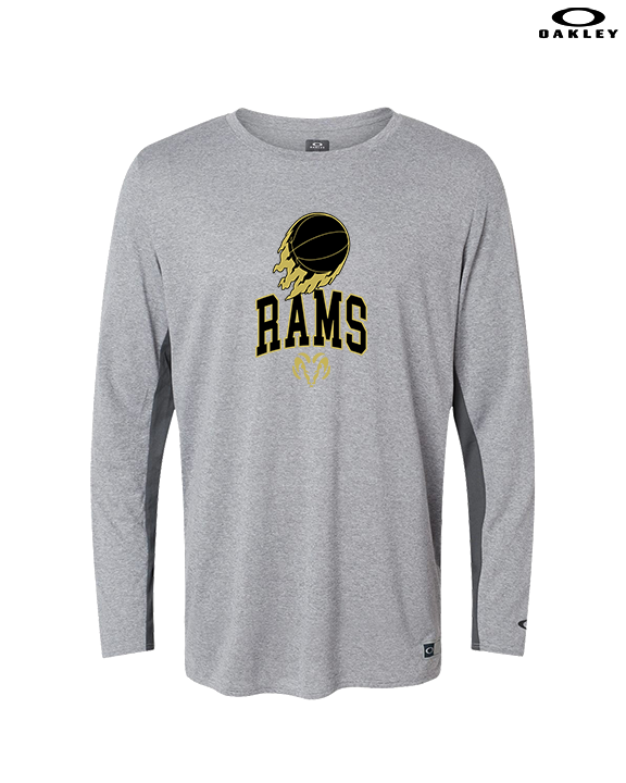 Holt Jr Rams Basketball On Fire - Mens Oakley Longsleeve