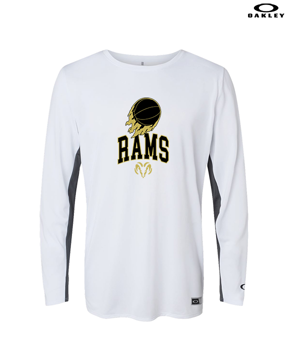 Holt Jr Rams Basketball On Fire - Mens Oakley Longsleeve