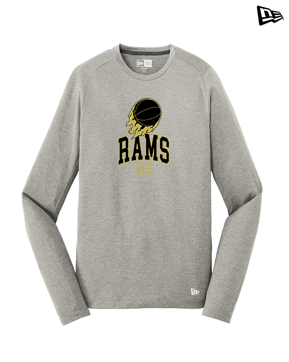 Holt Jr Rams Basketball On Fire - New Era Performance Long Sleeve