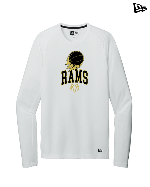Holt Jr Rams Basketball On Fire - New Era Performance Long Sleeve
