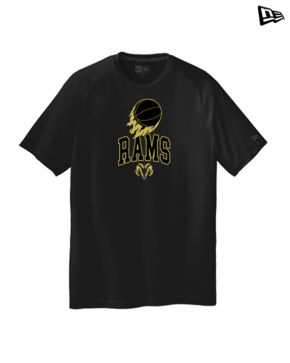 Holt Jr Rams Basketball On Fire - New Era Performance Shirt