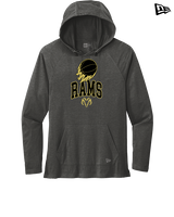 Holt Jr Rams Basketball On Fire - New Era Tri-Blend Hoodie