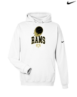 Holt Jr Rams Basketball On Fire - Nike Club Fleece Hoodie