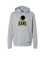 Holt Jr Rams Basketball On Fire - Oakley Performance Hoodie