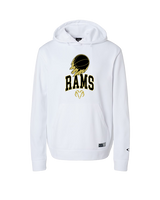 Holt Jr Rams Basketball On Fire - Oakley Performance Hoodie