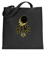 Holt Jr Rams Basketball On Fire - Tote