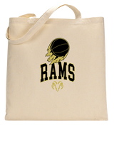Holt Jr Rams Basketball On Fire - Tote