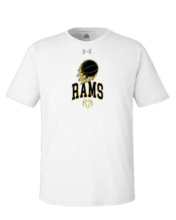 Holt Jr Rams Basketball On Fire - Under Armour Mens Team Tech T-Shirt