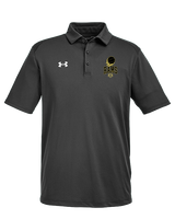 Holt Jr Rams Basketball On Fire - Under Armour Mens Tech Polo