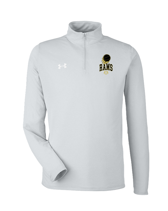 Holt Jr Rams Basketball On Fire - Under Armour Mens Tech Quarter Zip