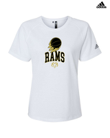 Holt Jr Rams Basketball On Fire - Womens Adidas Performance Shirt