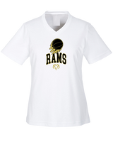 Holt Jr Rams Basketball On Fire - Womens Performance Shirt