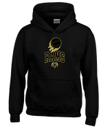 Holt Jr Rams Basketball On Fire - Youth Hoodie