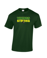 Holtville HS Track & Field Strong - Cotton T-Shirt