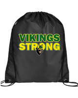Holtville HS Track & Field Strong - Drawstring Bag