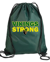 Holtville HS Track & Field Strong - Drawstring Bag