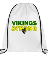 Holtville HS Track & Field Strong - Drawstring Bag
