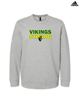 Holtville HS Track & Field Strong - Mens Adidas Crewneck