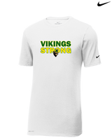 Holtville HS Track & Field Strong - Mens Nike Cotton Poly Tee