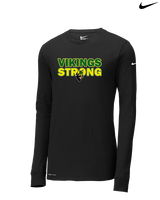 Holtville HS Track & Field Strong - Mens Nike Longsleeve