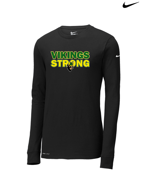 Holtville HS Track & Field Strong - Mens Nike Longsleeve
