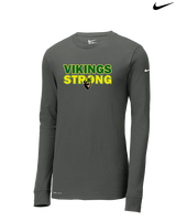 Holtville HS Track & Field Strong - Mens Nike Longsleeve